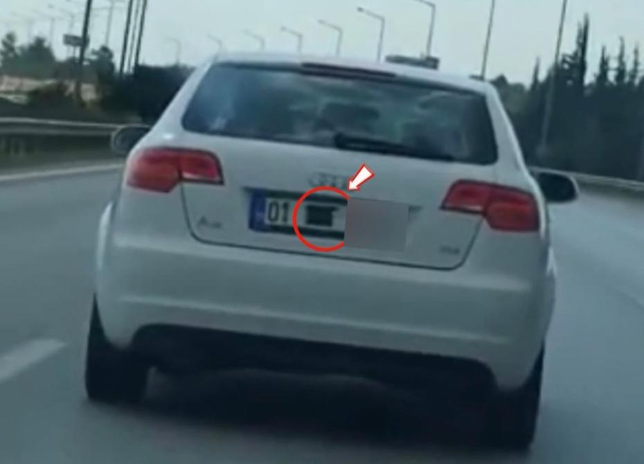 Otoyolda Plaka Gizleyerek Seyreden Araç Sahibi Ağır Para Cezasına Çarptırıldı