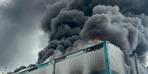 Tekirdağ'da fabrikada yangın!  Dumandan 10 işçi etkilendi