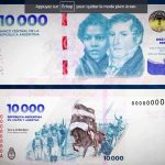 Arjantin, 11 dolar değerindeki 10.000 peso banknotunu piyasaya sürdü