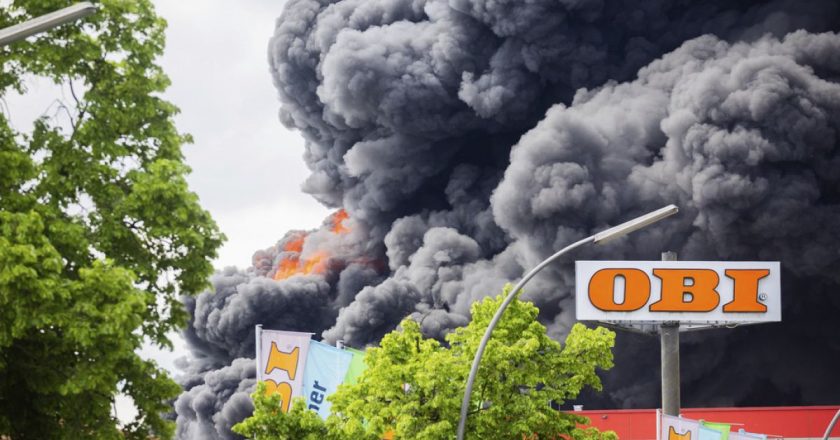Berlin'de Ukrayna'ya ait bir silah fabrikasında yangın