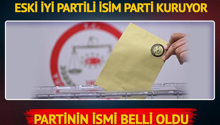 Ankara'da toplandılar!  Eski İYİ Partili Yusuf Halaçoğlu, adı belli olan parti kuruyor