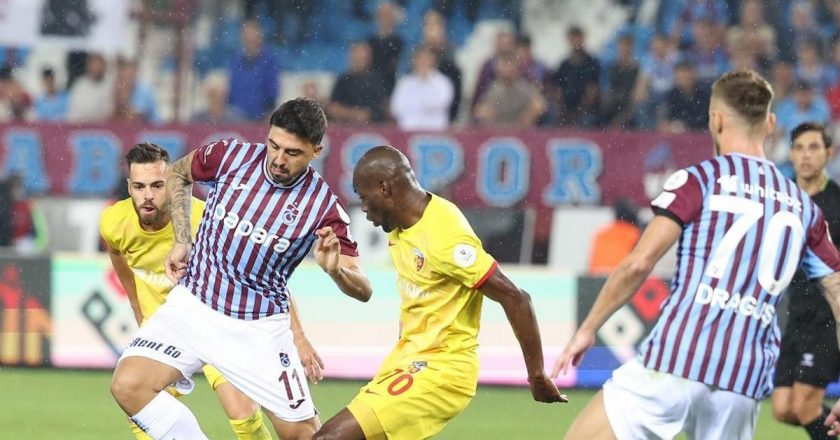 Trabzonspor son dakikada puanı kurtardı! Kayserispor'a şok…