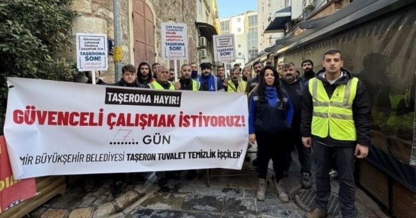 İzmir Büyükşehir Belediyesi işçilerinin eylemine ilişkin açıklama: Muhatap taşeron – Son Dakika Türkiye, Cumhuriyet’in Ege Haberleri