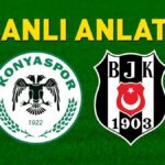 Konyaspor – Beşiktaş maçı öncesi son gelişmeler! Muhtemel 11'ler belli oldu…