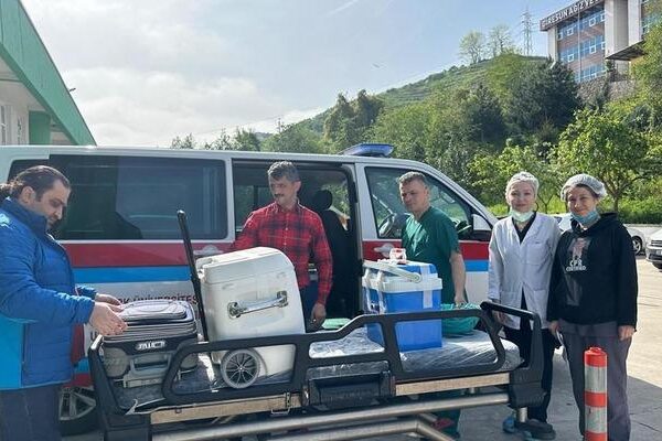 Giresun’da beyin ölümü gerçekleşen kişinin organları 3 kişiye umut oldu