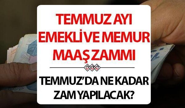EMEKLİ MAAŞ ZAMMI TEMMUZ 2025: Enflasyon oranı eklendi.. 5 aylık TÜİK verisine göre Temmuz’da emekli ve memur maaşı ne kadar olacak?
