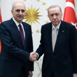 Cumhurbaşkanı Erdoğan, TBMM Başkanı Kurtulmuş'u kabul etti