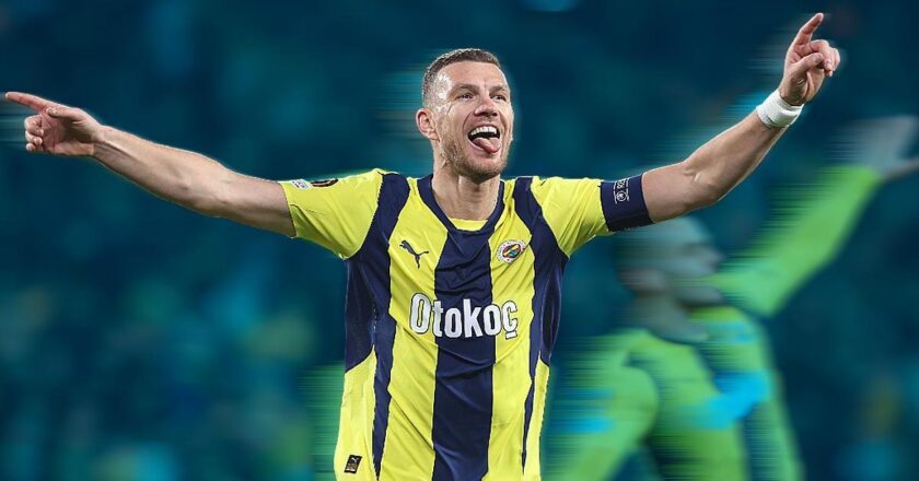 Fenerbahçe’den ayrılan Edin Dzeko resmi sözleşmeye imzayı attı!