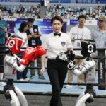 Çin’de Dünya İnsansı Robot Oyunları, spor ve senaryo müsabakalarıyla devam etti