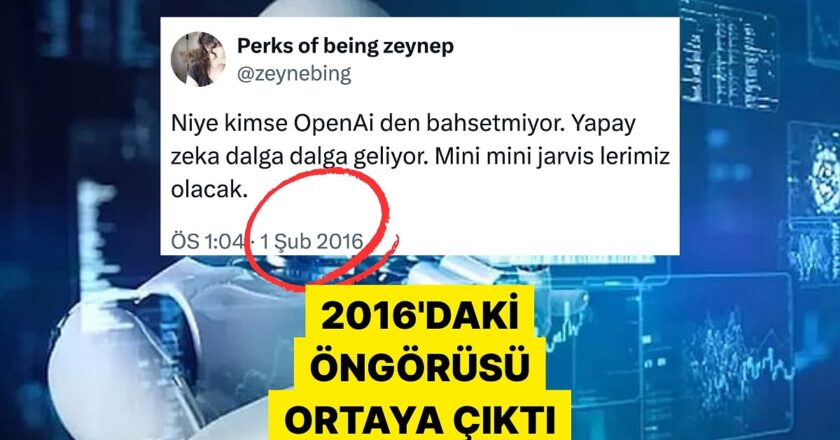 9 Yıl Önce Yapay Zeka İhtimali Üzerine Düşünen X Kullanıcısı