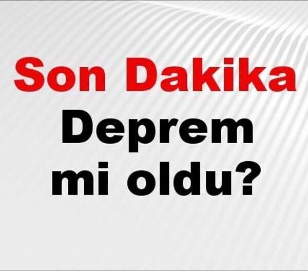 Son Dakika: Deprem Mi Gerçekleşti? AFAD’dan 2 Aralık 2025 Sonrası İstanbul, Ankara ve İzmir’deki Sarsıntılar!